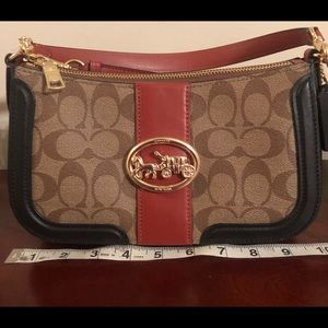Coach Crossbody with Handle, Like New, Used Once, No Visible Scratches